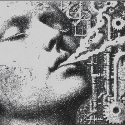 "Heavy Smoker" artwork by h.264